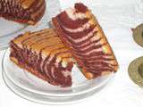 Zebra cake ou Marbré italien - 1001 délices de Houria