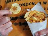 Apple crisps # homemade # chips de pomme maison