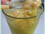 Glace minute mangue/banane/coco (sans sorbetière & vegan)