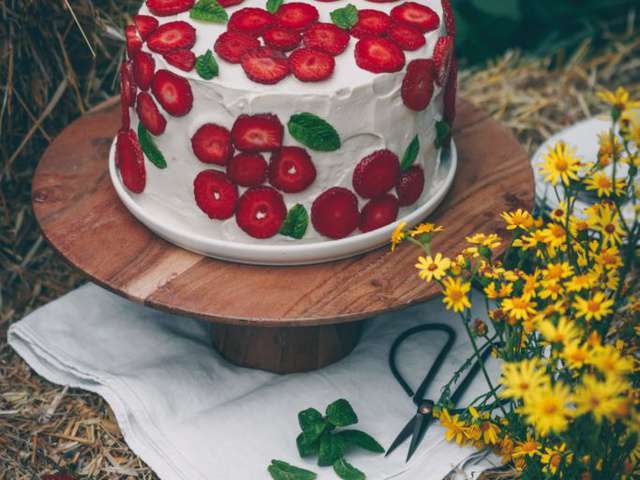 Cake Anglais aux fruits confits {végane} - Rose Citron