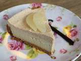 (no) cheesecake poire vanille