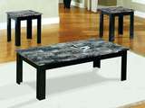 3 Piece Black Coffee Table Sets