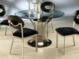Glass Round Table