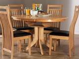 Round Rustic Dining Table