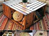 Wine Crate Table