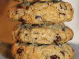Cookies aux flocons d'avoine et pépites de chocolat by Martha Stewart