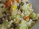 Salade de quinoa craquante