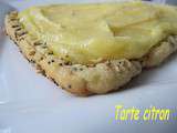 Tarte au ctron facon biscuits