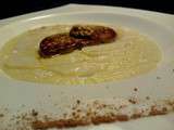 Veloute de panais poires (au cook'in et son foie gras poele