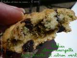 Vegan cookies (sans œuf) : choco-courgette, pesto de menthe et citron vert