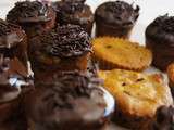 Muffins potimarron et chocolat noir