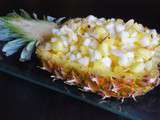 Salade de fruits dans son ananas
