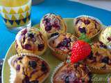 Muffins aux fruits des bois