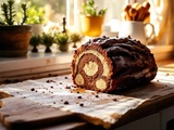 Bûche châtaignes maison : recette facile et gourmande pour un dessert automnal réussi