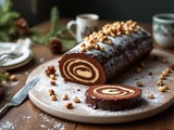 Ce dessert de Noël ultra gourmand serait le favori de Cyril Lignac en 2025 : une bûche roulée chocolat-noisette facile qui pourrait détrôner toutes les autres