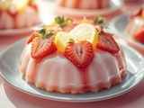 Dôme citron fraise : recette facile et délicieuse pour un dessert gourmand et raffiné