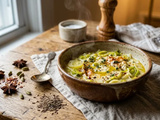 Épices avec poireau : recette et fondue
