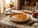Tarte au flan de ma grand-mère : recette simple et crémeuse
