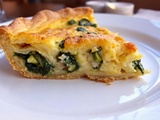 Voici la quiche express de saison avec pâte feuilletée… et toujours sans moule