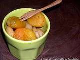 Abricots secs au thé menthe/réglisse