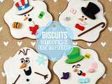 Biscuits « bonhommes de neige qui fondent »