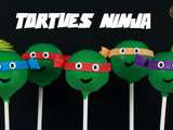 Cake pops Tortues Ninja