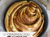 Cinnamon roll glaçage au spéculoos