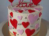 Concours St Valentin : le gâteau « Love » d’Alison