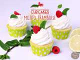 Cupcakes mojito framboise