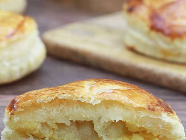 Recettes de Pommes caramelisées et Galette