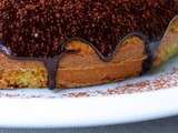 Gâteau à la menthe fraîche et glaçage chocolat noir de Lucie