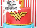Gâteau Wonderwoman
