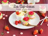 Jolie recette de printemps : Les cup-choux fraise & passion