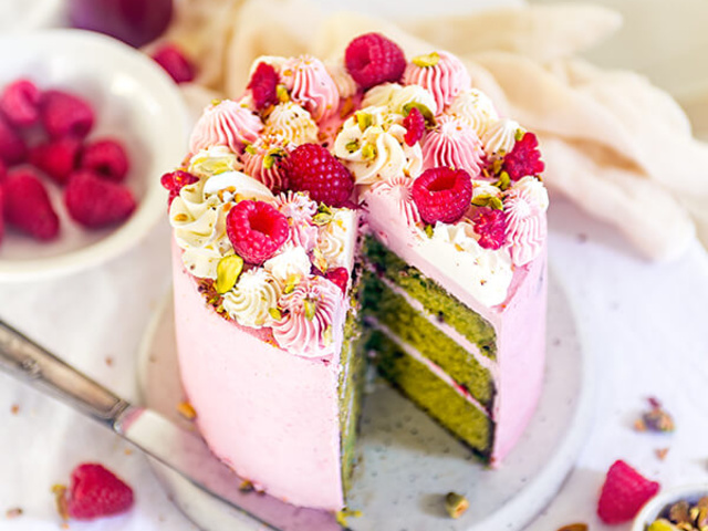 Recette Layer cake licorne façon fraisier