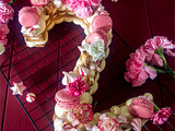 Number cake – biscuit et crème diplomate