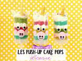 Push up cake pops Licornes