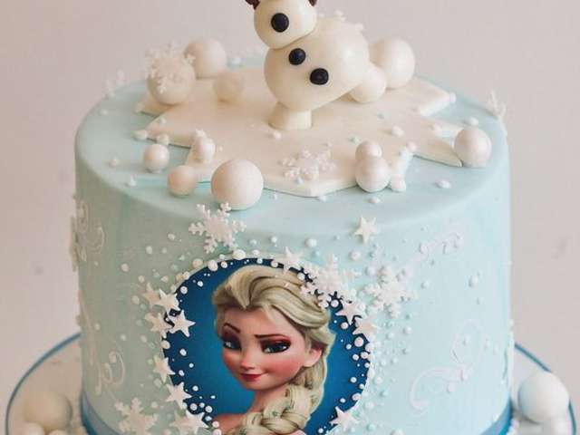 Anniversaire Reine des Neiges 3 ans