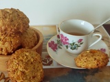 Biscuits au Pralin et aux Ecorces d'Orange confites