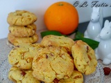 Biscuits aux Amandes, Noisettes et Oranges Confites