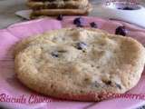 Biscuits Choco-Amandes & Cranberries