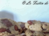 Cookies aux Amandes et Chocolat Praliné