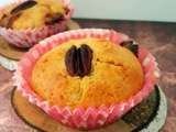Muffins Chocolat Blanc Spéculoos & Noix de Pécan