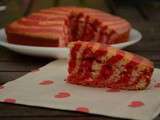 Petit tuto pour un Zebra Cake vanille-fraise