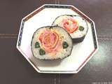 Maki rose バラの巻き寿司