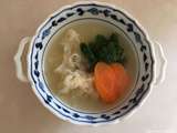Sanshoku soup Soupe Tricolore 三色スープ