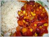 Chili sin carne (chili végétarien) : ronde interblogs