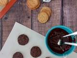 Biscuits nappés au chocolat (companion ou non)