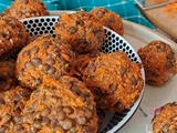 Boulettes aux lentilles vertes et carottes