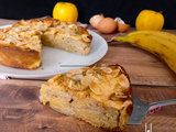 Gâteau aux pommes et à la banane (ig bas) – companion ou non