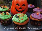 Cupcakes à la Vanille d'Halloween